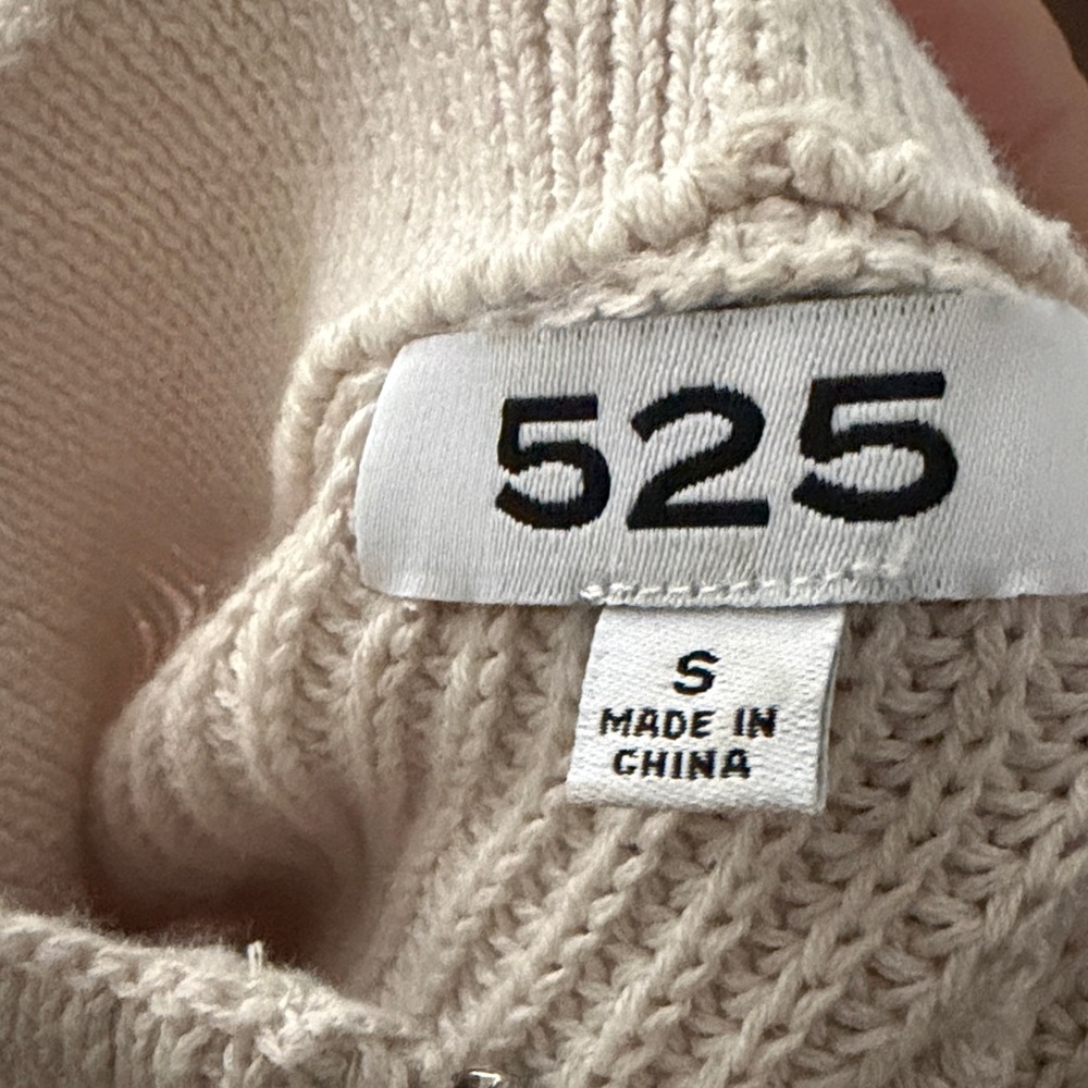 525 Zip-Up Ribbed tank sweater - Picture 2 of 4